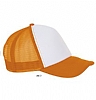 Gorra Bubble Sols - Color Naranja/Blanco